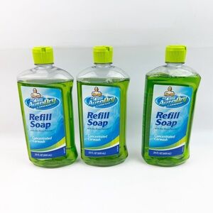 THREE Mr Clean AutoDry Carwash Refill Soap 20 oz ea New Car Auto *Read